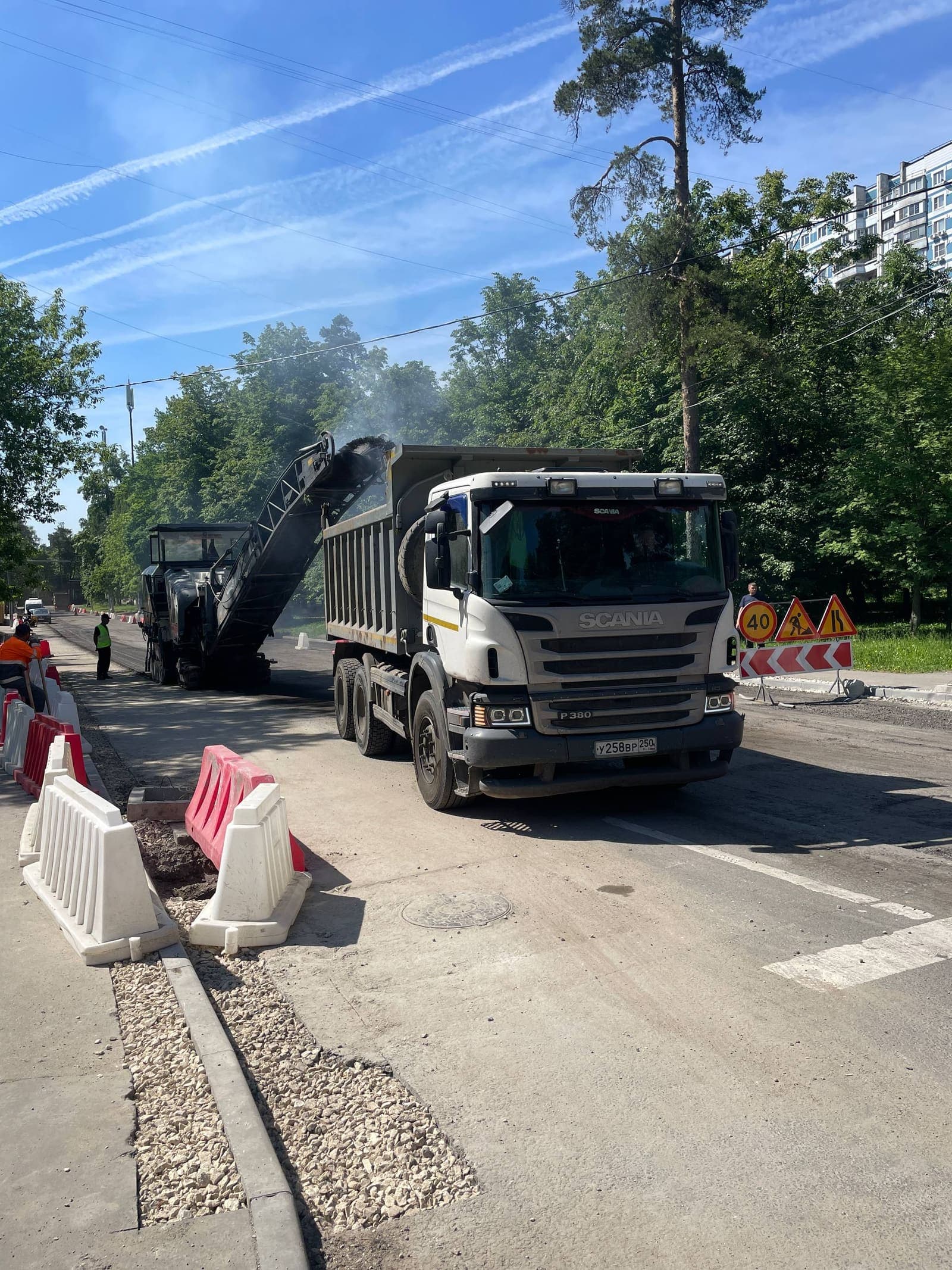 Фрезерование асфальта
